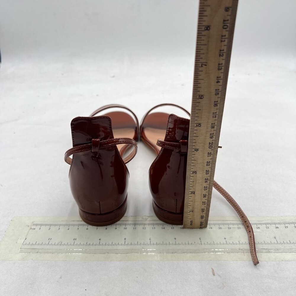 Ydn Coffee Block Low Heel Sandals Open Toe Ankle … - image 5